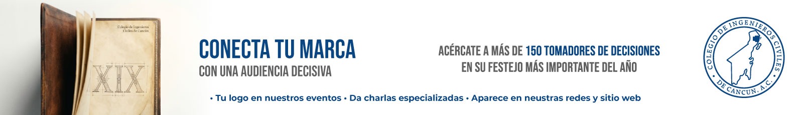 Banner de Colegio de Ingenieros Civiles de Cancún