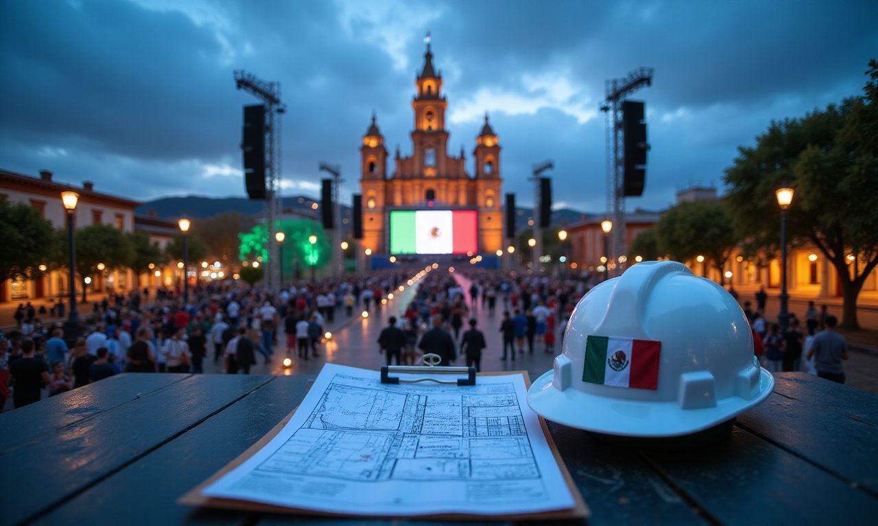 La ingeniería detrás del Grito: cómo se prepara la ciudad para la fiesta nacional