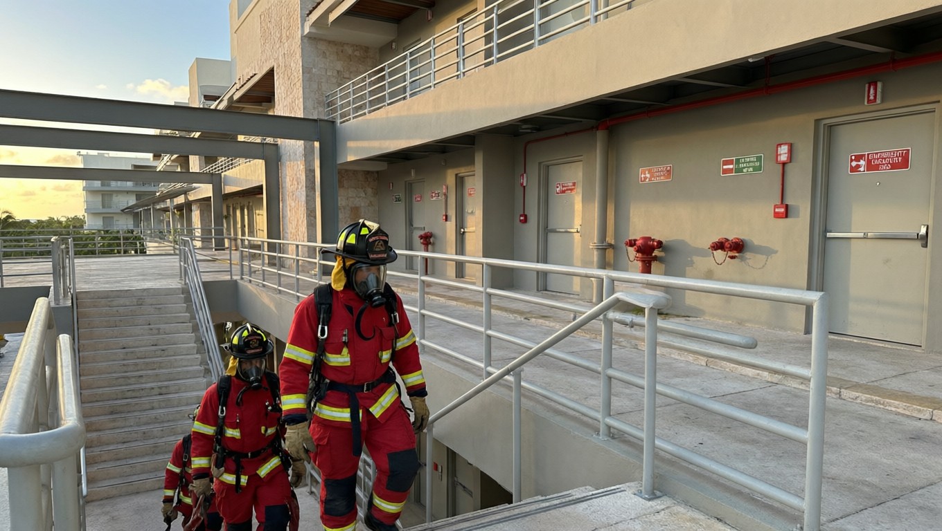 Construir para proteger: El vínculo entre la ingeniería civil y los bomberos en Cancún